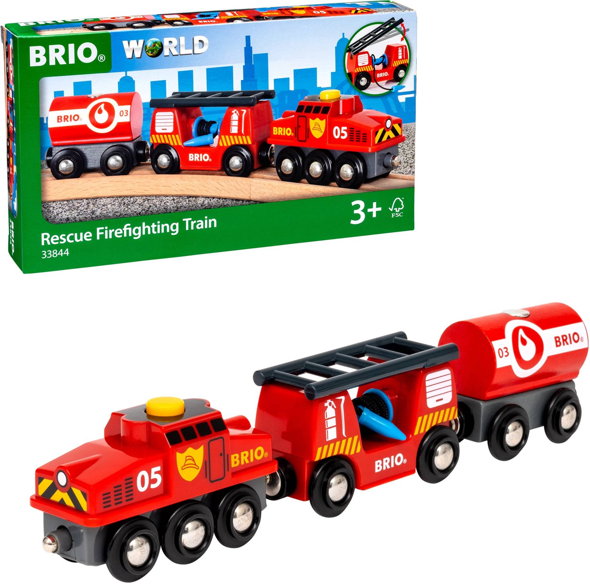 BRIO Holzzug Feuerwehr BRIO Holzzug Feuerwehr von BRIO