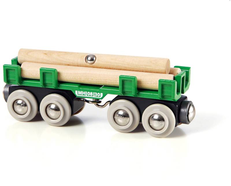 BRIO Langholzwagen mit Holzladung von BRIO