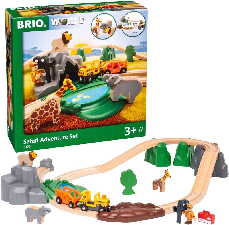 BRIO World 33960 Spielset Safari von BRIO