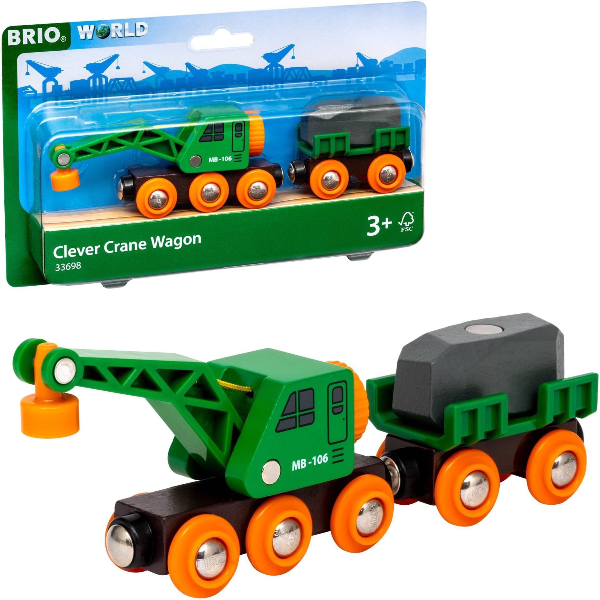 Brio 33698 Kranwagen von BRIO