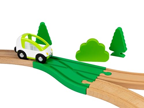 Briocks® - Parallel gerade Nadel für Holzzug – kompatibel mit BRIO, Thomas, Lillabo, IKEA, Melissa & Doug, Oxybul, Playtive und vielen anderen! von Briocks