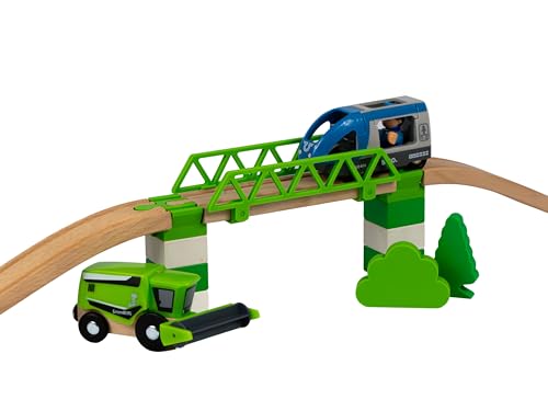Briocks® - Warren Gitterbrücke für Holzzug – kompatibel mit BRIO, Thomas, Lillabo, IKEA, Melissa & Doug, Oxybul, Playtive und vielen anderen! von Briocks