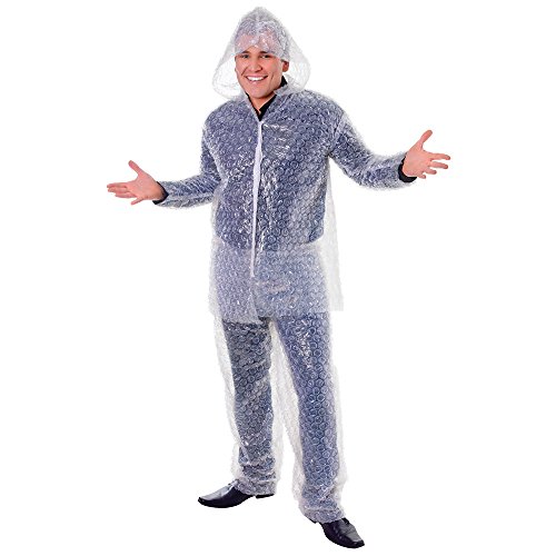 Bristol Novelty AC570 Luftpolsterfolie-Kostüm, Unisex Adult, M Bristol Novelty AC570 Luftpolsterfolie-Kostüm, Unisex Adult, M von Bristol Novelty
