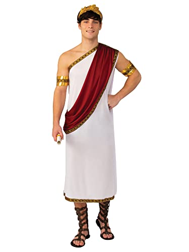 Bristol Novelty AC624 Caesar-Kostüm, White, 44-Inch Bristol Novelty AC624 Caesar-Kostüm, White, 44-Inch von Rubie's