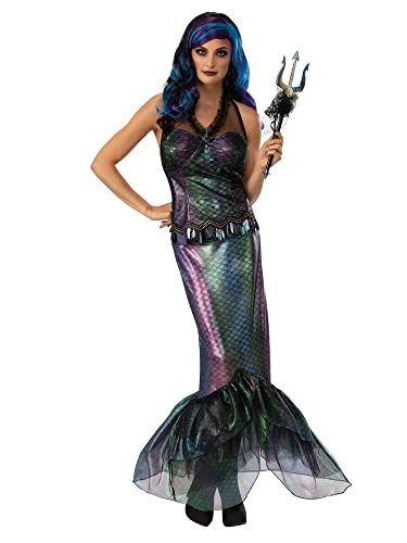 Bristol Novelty 301555M000 Queen of the Dark Sea Erwachsenenkostüm, Damen, Mehrfarbig von Bristol Novelty