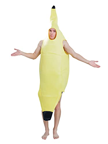 Bristol Novelty AC492 Banane Kostüm für Erwachsene Bristol Novelty AC492 Banane Kostüm für Erwachsene von Rubie's