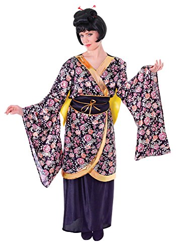 Bristol Novelty AC625 Geisha-Kostüm für Erwachsene, Mehrfarbig, Size 10-14 von Bristol Novelty