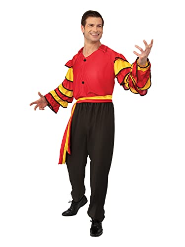 Bristol Novelty AC626 Rumba Mann Kostüm für Erwachsene, Schwarz Halloween von Bristol Novelty
