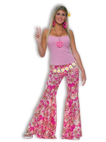 Bristol Novelty AC742 Flower Power Schlaghose Bristol Novelty AC742 Flower Power Schlaghose von Rubie's