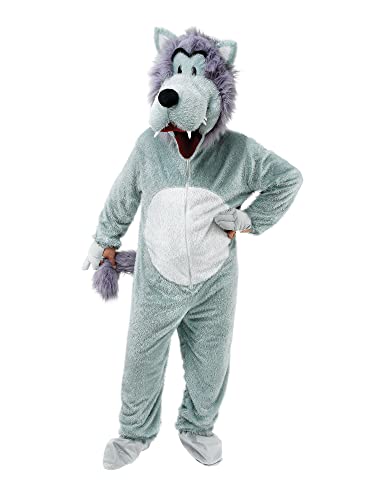 Bristol Novelty AC937 Wolf Kostüm mit großem Kopf Bristol Novelty AC937 Wolf Kostüm mit großem Kopf von Bristol Novelty