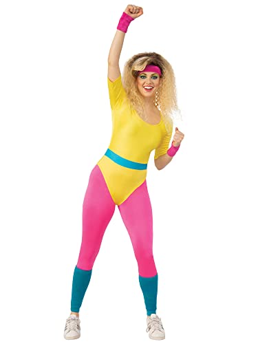 Bristol Novelty AF119M Aerobicmädchen, Größe M, Women, Multi-Colour von Bristol Novelty