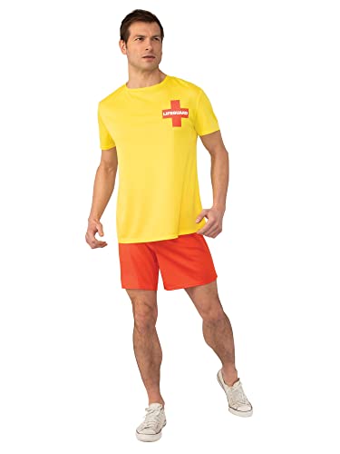 Bristol Novelty AF123XL Rettungsschwimmer, Größe XL, Men, Yellow, Red Bristol Novelty AF123XL Rettungsschwimmer, Größe XL, Men, Yellow, Red von Rubie's