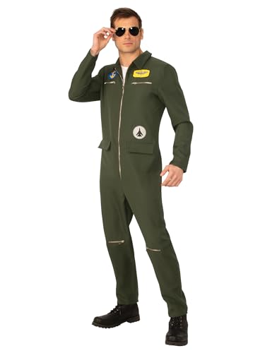 Bristol Novelty AF124STD Navy Hotshot Standard, Men, Einfarbig, Green, Einheitsgröße Bristol Novelty AF124STD Navy Hotshot Standard, Men, Einfarbig, Green, Einheitsgröße von Bristol Novelty