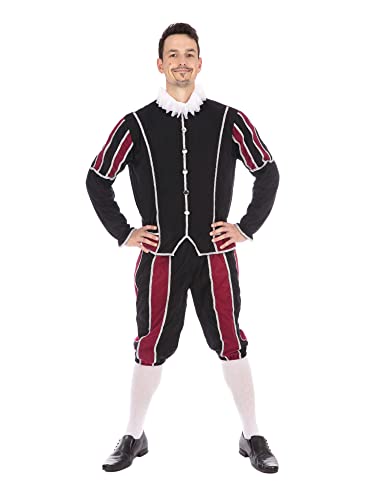 Bristol Novelty AF127XL Edmund-Kostüm, Größe XL, für Herren, schwarz/rot Bristol Novelty AF127XL Edmund-Kostüm, Größe XL, für Herren, schwarz/rot von Bristol Novelty