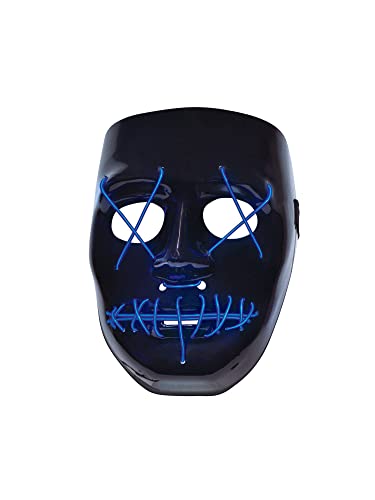 Bristol Novelty Anarchy-Maske, leuchtend, Kostümzubehör für Erwachsene Halloween Bristol Novelty Anarchy-Maske, leuchtend, Kostümzubehör für Erwachsene Halloween von Bristol Novelty