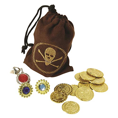 Bristol Novelty BA1089 Pirat Münzen und Schmuck von Bristol Novelty