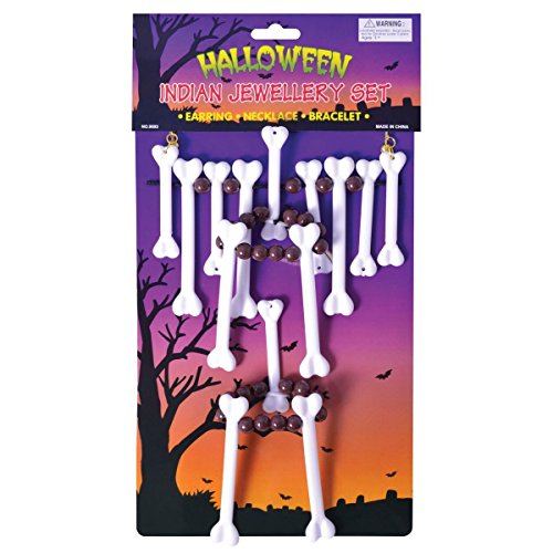 Bristol Novelty BA261 Knochen Halskette und Schmuck, Bunt Bristol Novelty BA261 Knochen Halskette und Schmuck, Bunt von Bristol Novelty