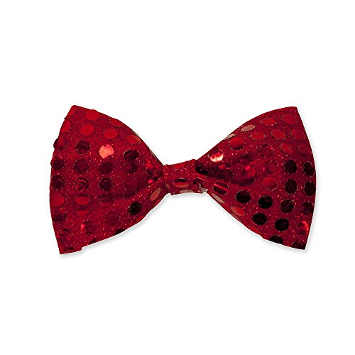 Bristol Novelty Rote Pailletten-Fliege (1 Stück) – schimmerndes Design, perfektes Accessoire für Clowns und Zirkus, Halloween, Welttag des Buches, formelle Veranstaltungen, Partys und mehr Bristol Novelty Rote Pailletten-Fliege (1 Stück) – schimmerndes Design, perfektes Accessoire für Clowns und Zirkus, Halloween, Welttag des Buches, formelle Veranstaltungen, Partys und mehr von Bristol Novelty