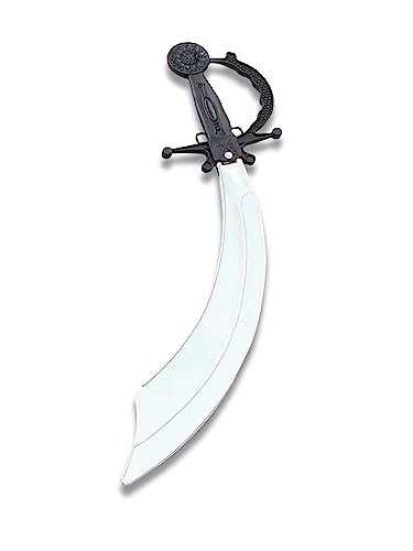 Bristol Novelty BA421 Pirat Cutlass Accessoire, Schwarz/Silber, unisex-adult, Einheitsgröße Bristol Novelty BA421 Pirat Cutlass Accessoire, Schwarz/Silber, unisex-adult, Einheitsgröße von Bristol Novelty