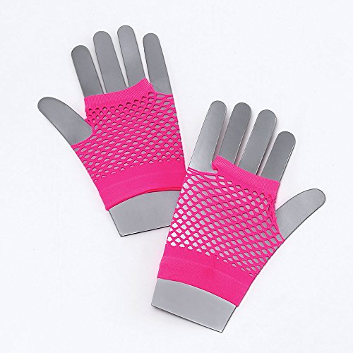 Bristol Novelty BA571 Handschuhe aus Netz, Neon-Rosa, Damen, Rose, Einheitsgröße Bristol Novelty BA571 Handschuhe aus Netz, Neon-Rosa, Damen, Rose, Einheitsgröße von Bristol Novelty