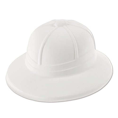 Bristol Novelty BH122 Safari Pith Helm White Flock, Einfarbig, weiß, Einheitsgröße Bristol Novelty BH122 Safari Pith Helm White Flock, Einfarbig, weiß, Einheitsgröße von Bristol Novelty