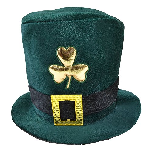 Bristol Novelty BH398 Irischer Hut, Samt, grün, Unisex Adult, Green, Einheitsgröße Bristol Novelty BH398 Irischer Hut, Samt, grün, Unisex Adult, Green, Einheitsgröße von Bristol Novelty