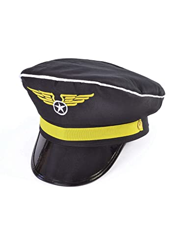 Bristol Novelty BH446 Aviator/Pilot Pilotenmütze, Einheitsgröße Halloween Bristol Novelty BH446 Aviator/Pilot Pilotenmütze, Einheitsgröße Halloween von Bristol Novelty