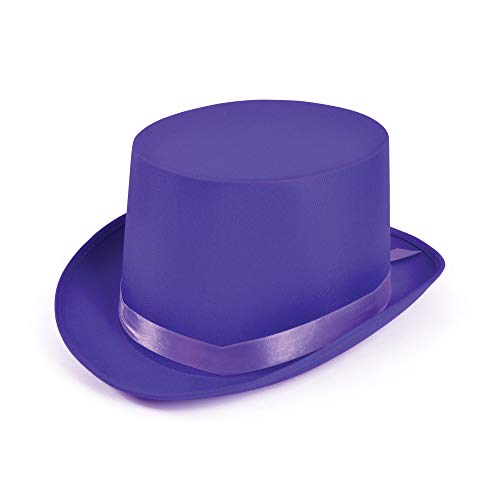 Bristol Novelty BH500 Halloween Zylinder, lila, Satin, Purple, Einheitsgröße Halloween Bristol Novelty BH500 Halloween Zylinder, lila, Satin, Purple, Einheitsgröße Halloween von Bristol Novelty