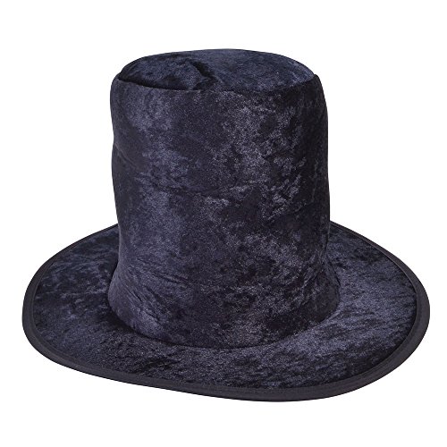Bristol Novelty BH560 Zylinder für Kinder, schwarzer Samt, Unisex Adult, Einheitsgröße Bristol Novelty BH560 Zylinder für Kinder, schwarzer Samt, Unisex Adult, Einheitsgröße von Bristol Novelty