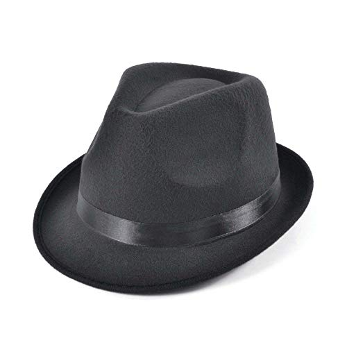 Bristol Novelty BH607 Hut im Blues-Brothers-Stil, hochwertig, 1 Stück, schwarz, Einheitsgröße, Erwachsene, unisex Halloween Bristol Novelty BH607 Hut im Blues-Brothers-Stil, hochwertig, 1 Stück, schwarz, Einheitsgröße, Erwachsene, unisex Halloween von Bristol Novelty