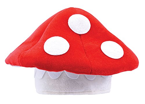 Bristol Novelty BH611 Fliegenpilz-Hut, Unisex, für Erwachsene, Mehrfarbig, Einheitsgröße Halloween Bristol Novelty BH611 Fliegenpilz-Hut, Unisex, für Erwachsene, Mehrfarbig, Einheitsgröße Halloween von Bristol Novelty