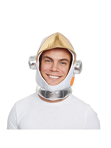 Bristol Novelty BH691 Astronautenhelm, weich, weiß, gold, silber Halloween Bristol Novelty BH691 Astronautenhelm, weich, weiß, gold, silber Halloween von Bristol Novelty