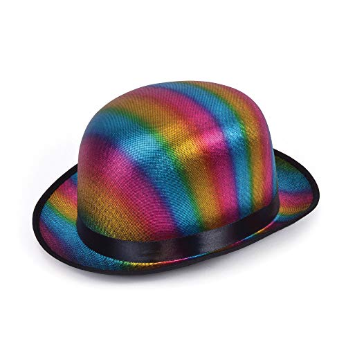 Bristol Novelty BH714 Melone in Regenbogenfarben, Unisex Adult, Mehrfarbig Halloween Bristol Novelty BH714 Melone in Regenbogenfarben, Unisex Adult, Mehrfarbig Halloween von Bristol Novelty