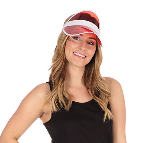 Bristol Novelty BH721 Visier (rot), Men Halloween von Bristol Novelty