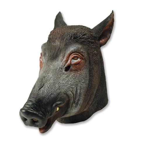 Bristol Novelty BM313 Wildschweinmaske (Einheitsgröße) von Bristol Novelty