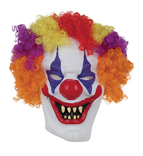 Bristol Novelty BM529 Clownmaske mit Haaren, Unisex-Erwachsene, Einheitsgröße Bristol Novelty BM529 Clownmaske mit Haaren, Unisex-Erwachsene, Einheitsgröße von Bristol Novelty