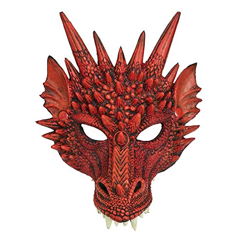 Bristol Novelty BM552 Drachen Maske, Rot Bristol Novelty BM552 Drachen Maske, Rot von Bristol Novelty
