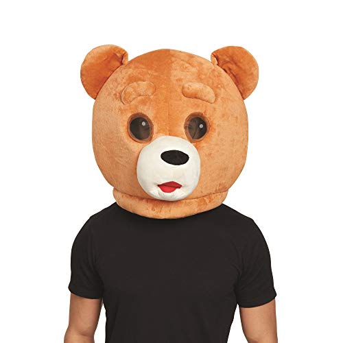 Bristol Novelty BM559 Teddybär Maskottchen Maske, Braun Bristol Novelty BM559 Teddybär Maskottchen Maske, Braun von Bristol Novelty