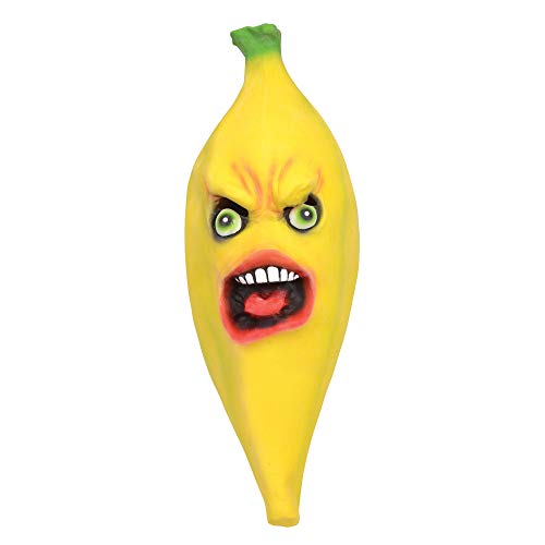 Bristol Novelty BM564 Horror-Bananenmaske, Unisex Adult, Gelb, Einheitsgröße Bristol Novelty BM564 Horror-Bananenmaske, Unisex Adult, Gelb, Einheitsgröße von Bristol Novelty