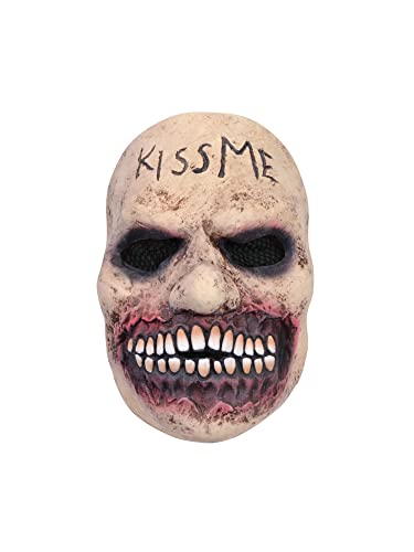 Bristol Novelty BM569 Halloween Grimassen-Kuss-Maske, Men, Beige, Einheitsgröße Bristol Novelty BM569 Halloween Grimassen-Kuss-Maske, Men, Beige, Einheitsgröße von Bristol Novelty