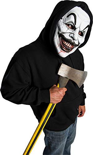 Bristol Novelty BM574 Terror-Clown-Maske, Men, Schwarz,White von Bristol Novelty