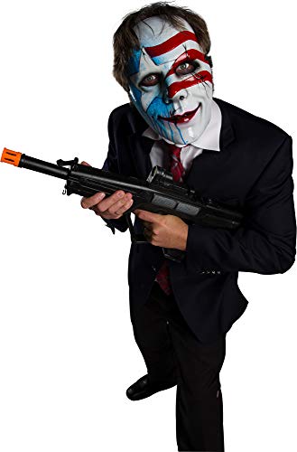 Bristol Novelty BM576 Halloween Maske, Unisex Erwachsene, Weiß, Blau, Rot Bristol Novelty BM576 Halloween Maske, Unisex Erwachsene, Weiß, Blau, Rot von Bristol Novelty