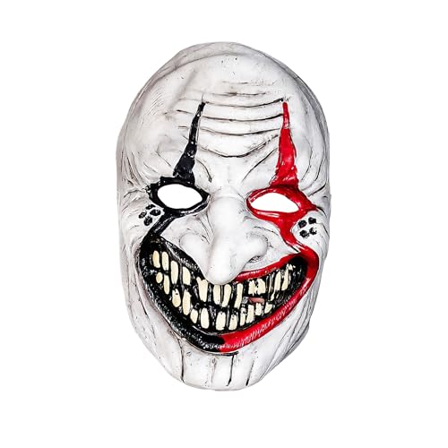 Bristol Novelty BM603 Unheimlicher-Narr-Maske, Unisex Adult, White,Schwarz,Grau Bristol Novelty BM603 Unheimlicher-Narr-Maske, Unisex Adult, White,Schwarz,Grau von Bristol Novelty