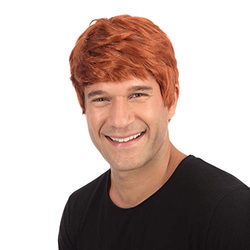 Bristol Novelty BW067 Perücke für Herren Kurz Rotblond, Ginger, Einheitsgröße Halloween Bristol Novelty BW067 Perücke für Herren Kurz Rotblond, Ginger, Einheitsgröße Halloween von Bristol Novelty