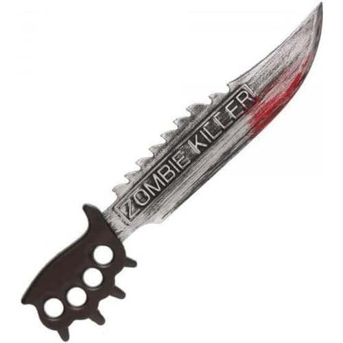 Bristol Novelty CA0016 Zombiejäger-Messer, Kostümzubehör Halloween Bristol Novelty CA0016 Zombiejäger-Messer, Kostümzubehör Halloween von Bristol Novelty