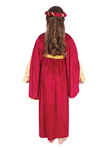 Bristol Novelty CC838 Prinzessin Kostüm, Mädchen, Beige/Rot, 4-6 Jahre Bristol Novelty CC838 Prinzessin Kostüm, Mädchen, Beige/Rot, 4-6 Jahre von Bristol Novelty