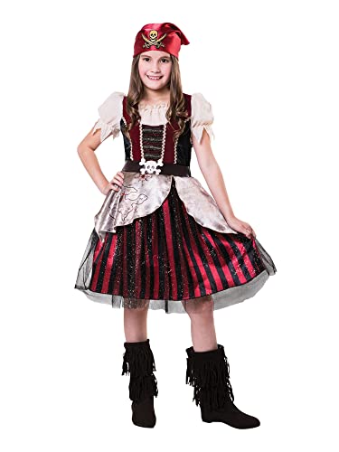 Bristol Novelty CF095 Pirat ca. 5–7 Jahre, Mädchen, Mehrfarbig, Medium Bristol Novelty CF095 Pirat ca. 5–7 Jahre, Mädchen, Mehrfarbig, Medium von Bristol Novelty