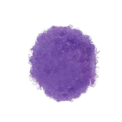 Bristol Novelty Clown BW052 Pop Perücke, Lila, violett, Einheitsgröße von Bristol Novelty