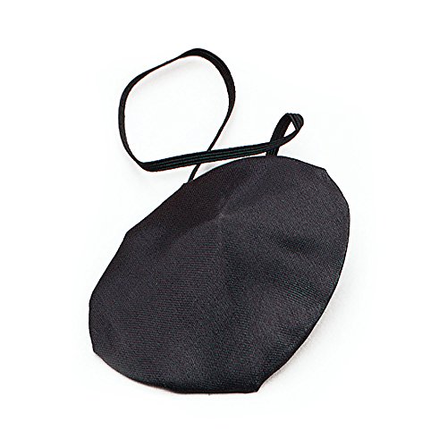 Bristol Novelty MD031 Augenklappen, Unisex Adult, Schwarz, Einheitsgröße von Bristol Novelty