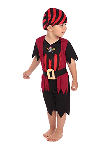 Bristol Novelty CC019 Pirat Kostüm für Kleinkinder von Bristol Novelty
